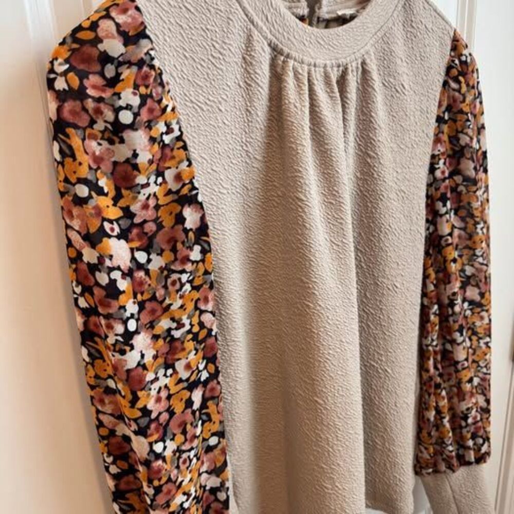 THML floral blouse XS